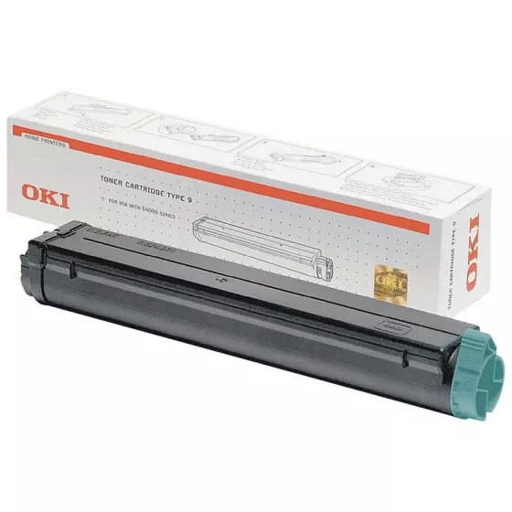 Toner OKI B4100 / B4200 / B4300 (1103402) noir de 2500 pages - cartouche laser de marque OKI