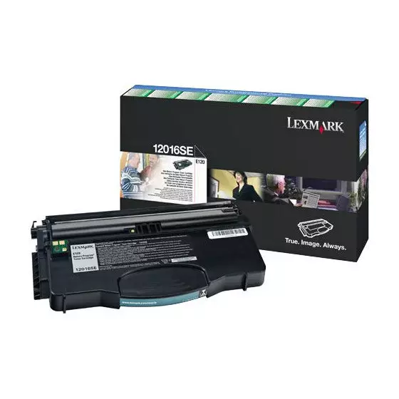 Toner LEXMARK E120 (12016SE) noir de 2000 pages - cartouche laser de marque LEXMARK