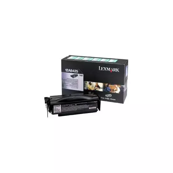 Toner LEXMARK T430 (12A8425) noir de 12000 pages - cartouche laser de marque LEXMARK