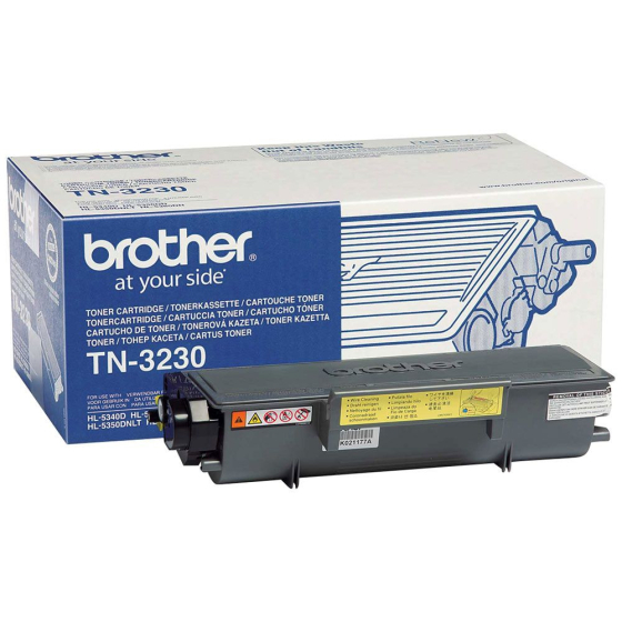 Brother TN-3230 - Toner de marque Brother TN-3230 noir (capacité simple)