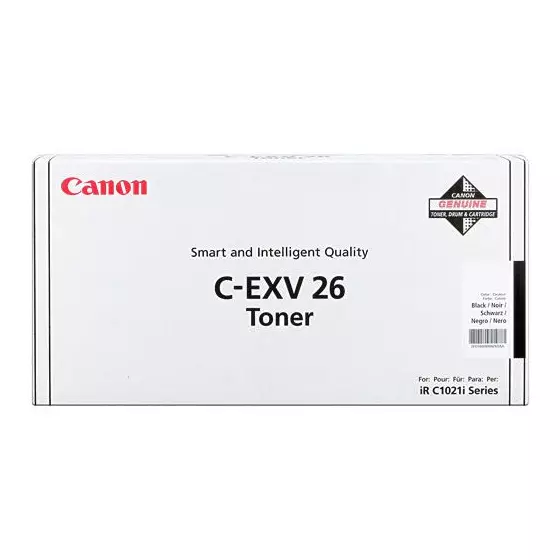 Toner CANON C-EXV 26 (1660B006) noir de 6000 pages - cartouche laser de marque CANON