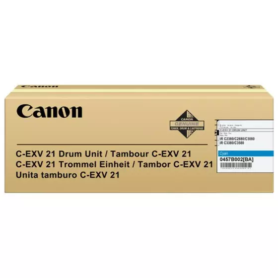 Canon C-EXV21 - Tambour de marque Canon C-EXV 21 0457B002BA cyan