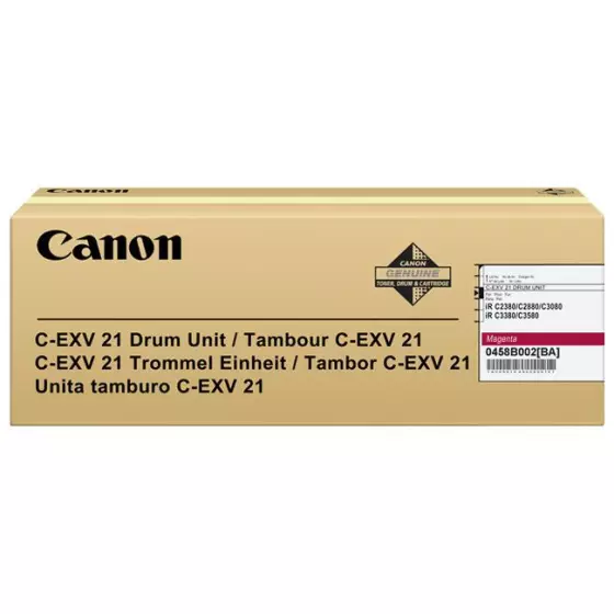 Canon C-EXV21 - Tambour de marque Canon C-EXV 21 0458B002BA magenta