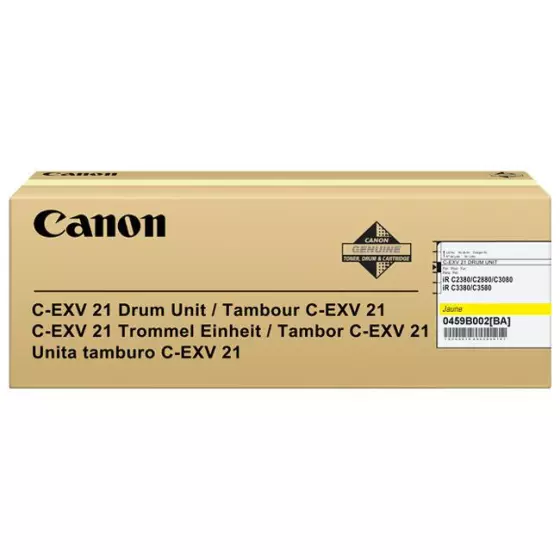 Canon C-EXV21 - Tambour de marque Canon C-EXV 21 0459B002BA jaune