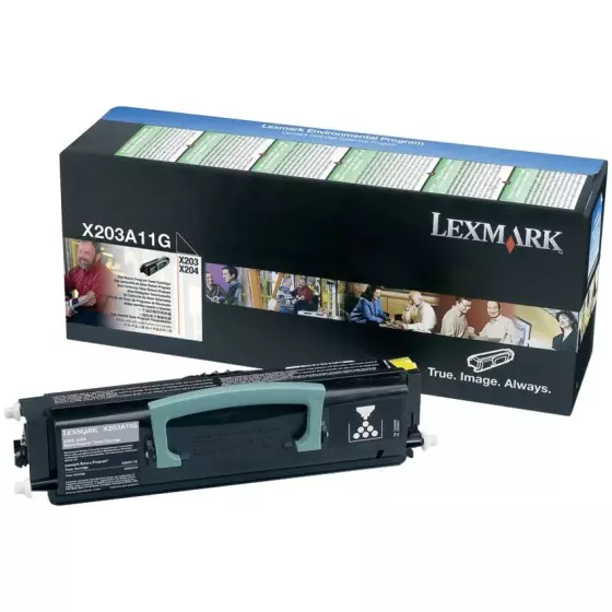 Toner LEXMARK X230A (X203A11G) noir de 2500 pages - cartouche laser de marque LEXMARK