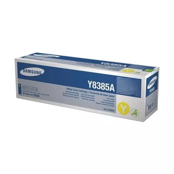 Samsung Y8385A - Toner de marque Samsung CLX-Y8385A jaune