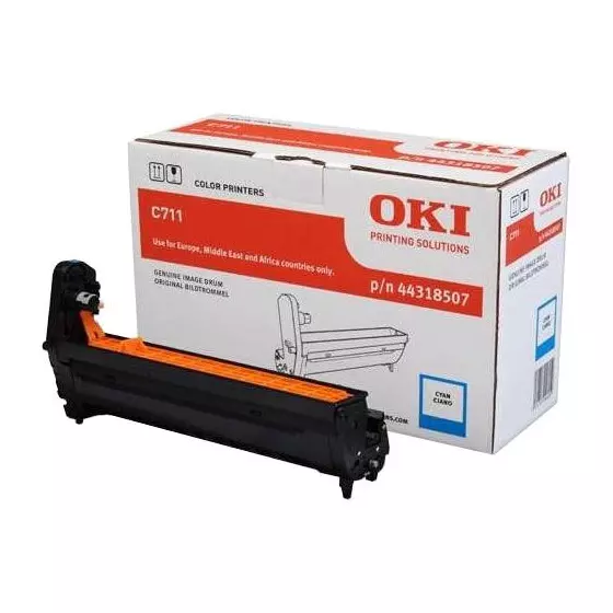 Tambour de marque OKI 44318507 cyan pour imprimante OKI C711 (20000 pages)