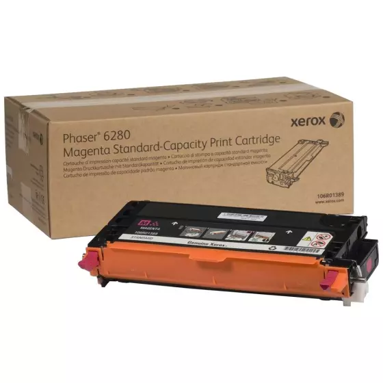 Xerox 106R01389 - Toner de marque Xerox Phaser 6280 magenta (simple capacité)