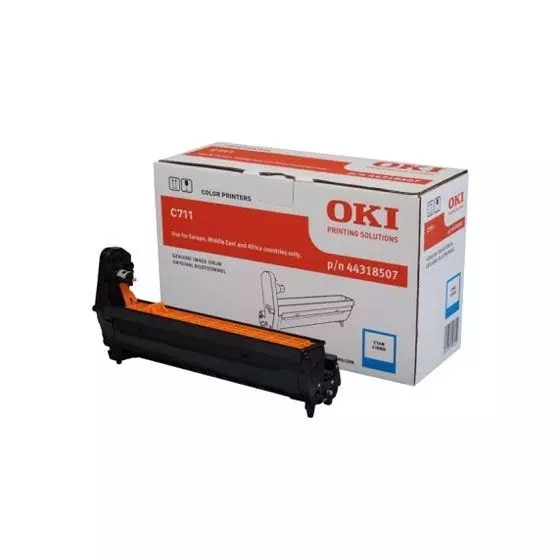 Tambour de marque OKI 43913807 cyan pour imprimante OKI C710 (15000 pages)
