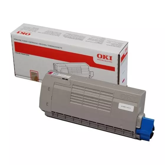 Toner de marque OKI 44318606 magenta pour imprimante OKI C710 / C711