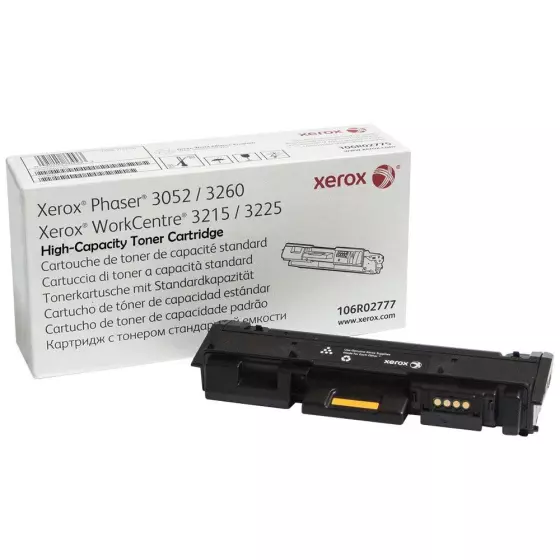 Toner de marque Xerox 106R02777 noir - 3000 pages