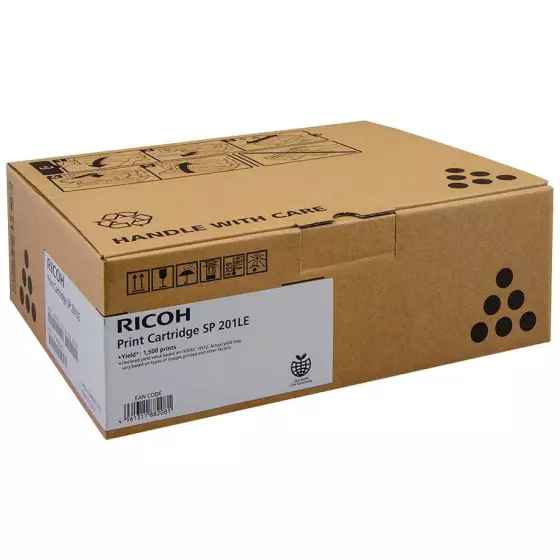 Toner de marque Ricoh 407999 / SP 201LE noir - 1000 pages