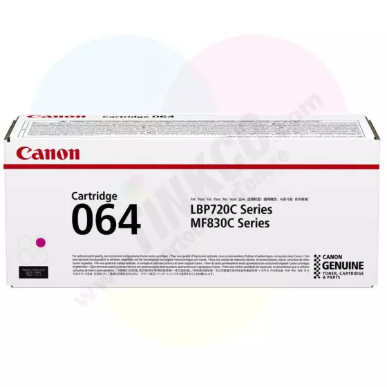 Toner CANON 064M (4933C001) magenta de 5000 pages - cartouche laser de marque CANON