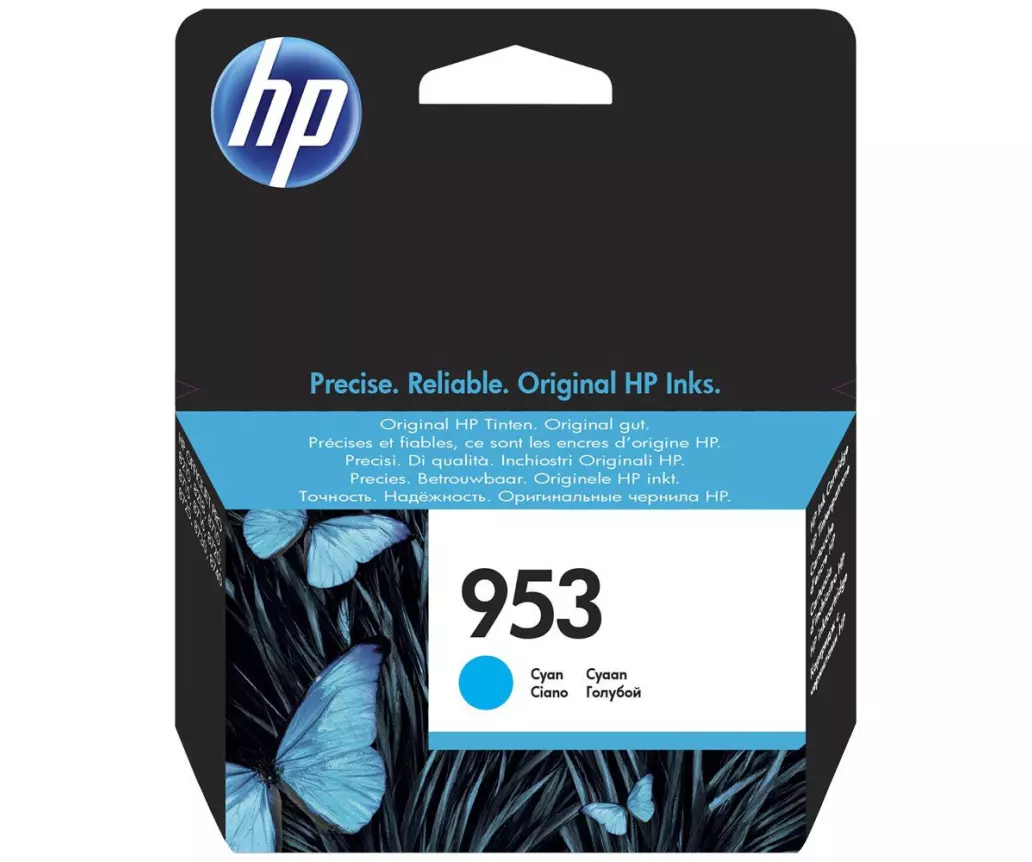 HP 953 Pack de 4 cartouches d'encre noire, cyan, jaune et magenta