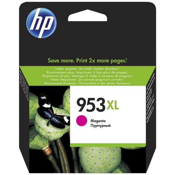 HP 953XL - Cartouche d'encre de marque HP F6U17AE magenta - 1600 pages