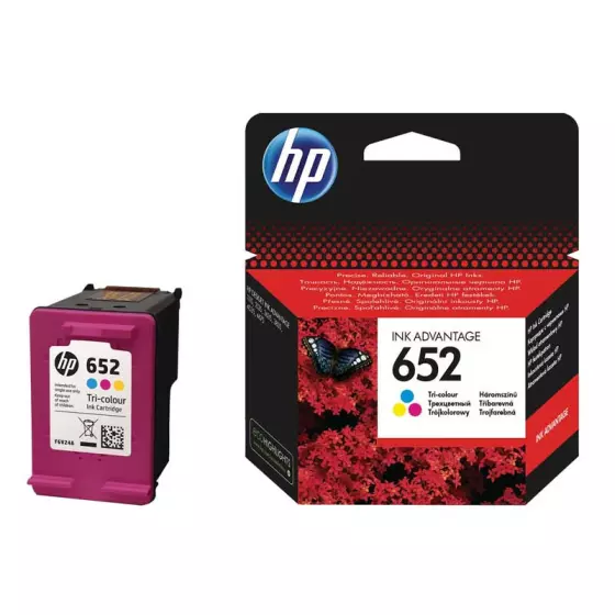 Cartouche HP 652 / F6V24AE (F6V24AE) couleur - cartouche d'encre de marque HP