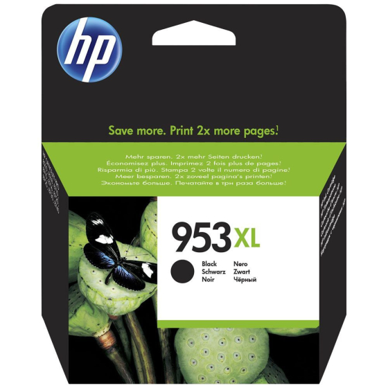 HP 953XL - Cartouche d'encre de marque HP L0S70AE noire - 2000 pages