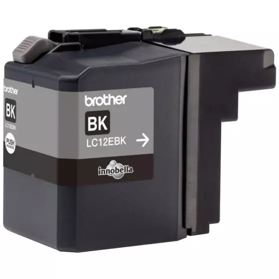 Cartouche BROTHER LC12E-BK (LC12EBK) noir - cartouche d'encre de marque BROTHER