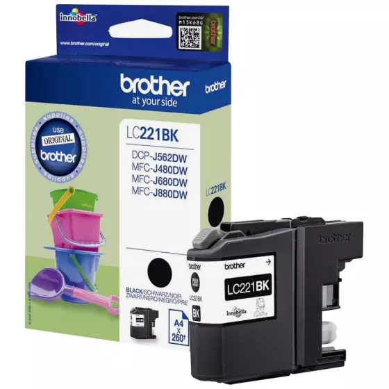 Cartouche BROTHER LC221BK...