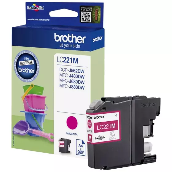 Cartouche BROTHER LC221M...