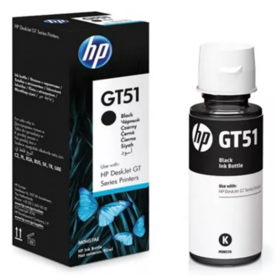 Cartouche HP GT51 / M0H57AE (M0H57AE) noir - cartouche d'encre de marque HP