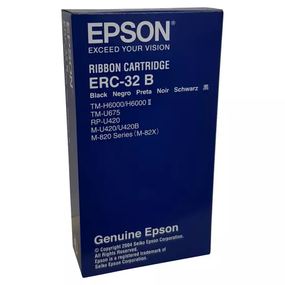 Epson ERC 32B - Ruban matriciel de marque Epson ERC-32B C43S015371