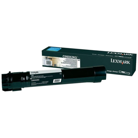 Lexmark C950X2KG - Toner de marque Lexmark C950X2KG / LRP noir
