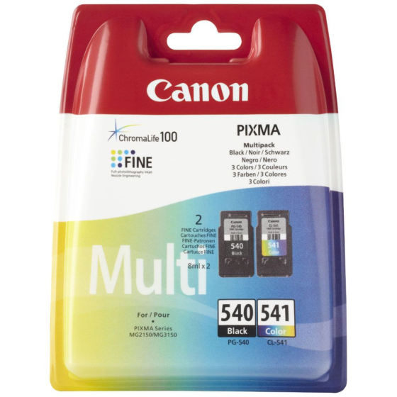 Canon PG-540/CL-541 - Multipack de marque Canon 5225B006 noir et couleur