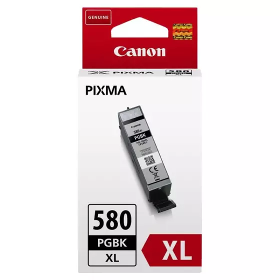 Cartouche CANON PGI-580PGBK XL (2024C001) noir pigmenté - cartouche d'encre de marque CANON