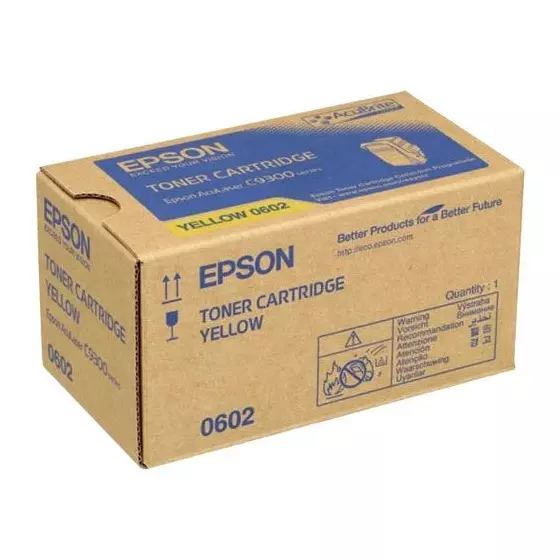 Toner EPSON C9300 (S050602) jaune de 7500 pages - cartouche laser de marque EPSON