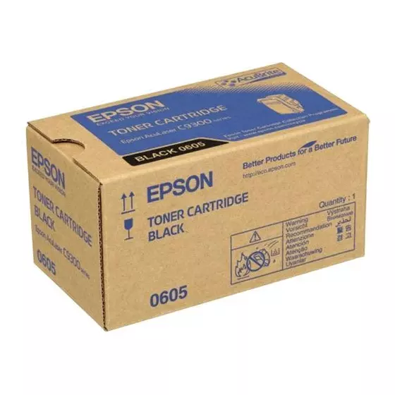 Toner EPSON C9300 (S050605) noir de 6500 pages - cartouche laser de marque EPSON