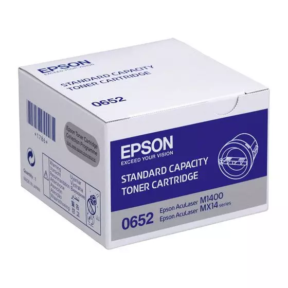 Toner EPSON M1400 (C13S050652) noir de 1000 pages - cartouche laser de marque EPSON