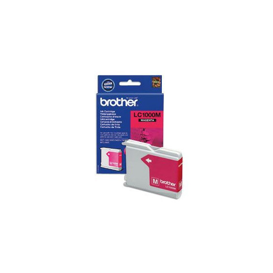 Brother LC1000M - Cartouche de marque Brother LC1000 M magenta
