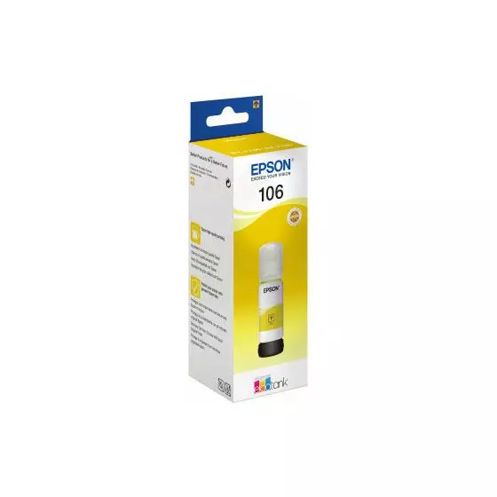 Cartouche EPSON 106 / C13T00R440 (T00R4) jaune - cartouche d'encre de marque EPSON