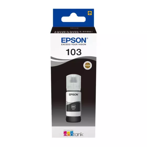 Bouteille EPSON 103 / C13T00S14A (T00S14103) noir - bouteille d'encre de marque EPSON