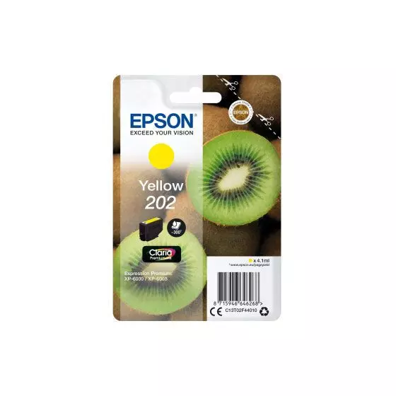 Cartouche d'encre EPSON T02F4 Kiwi (T02F4) jaune