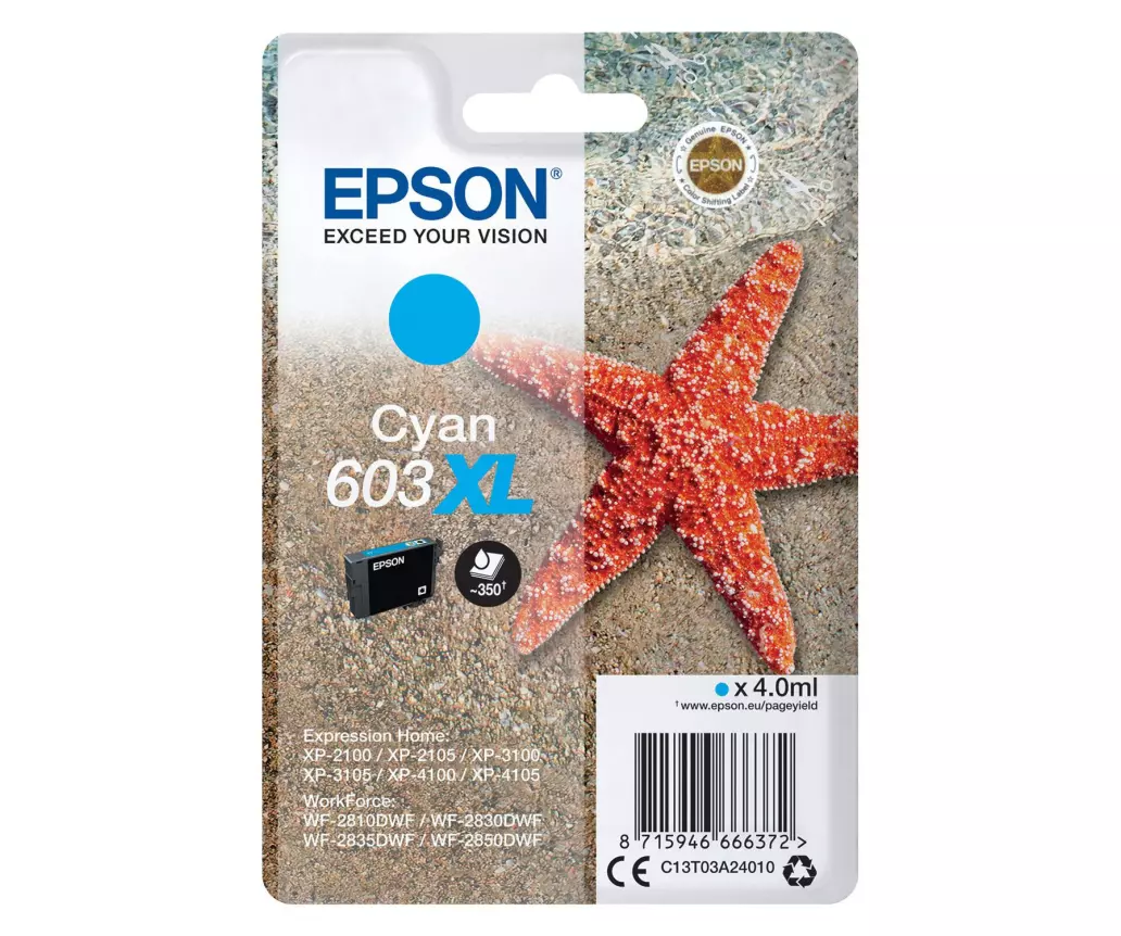 Epson Multipack 603XL Etoile de Mer, Cartouches …