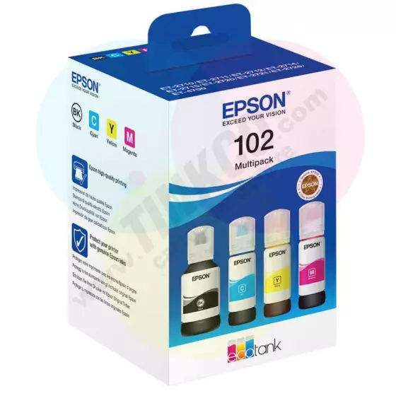 Pack Bouteille EPSON 102 /...