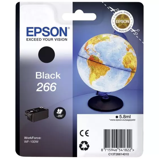 Cartouche EPSON T2661 (T2661) noir - cartouche d'encre de marque EPSON