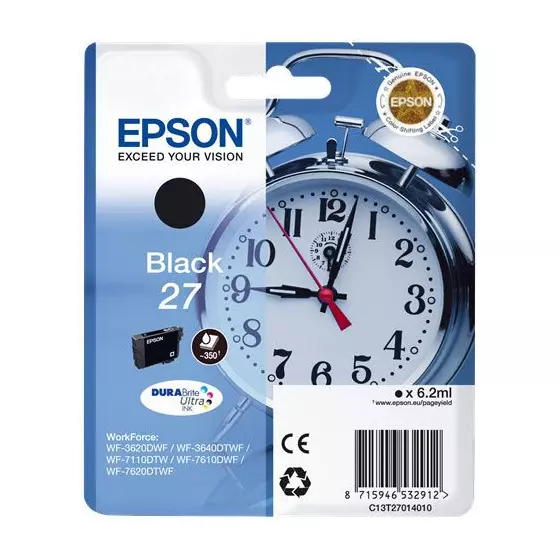 Cartouche EPSON T2701 (T2701) noir - cartouche d'encre de marque EPSON