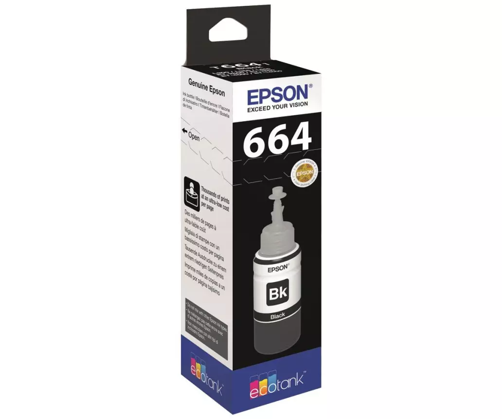Cartouche EPSON T6641 (T6641) noir - cartouche d'encre de marque EPSON
