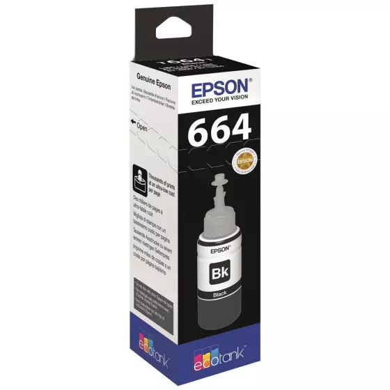 Cartouche EPSON T6641 (T6641) noir - cartouche d'encre de marque EPSON