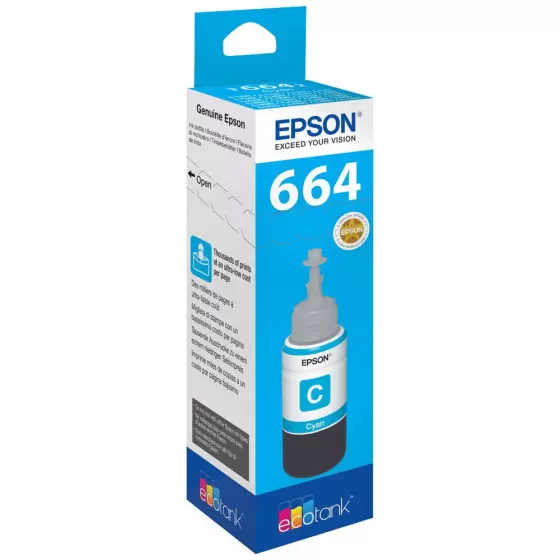 Cartouche EPSON T6642 (T6642) cyan - cartouche d'encre de marque EPSON