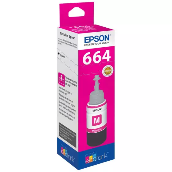 Cartouche EPSON T6643 (T6643) magenta - cartouche d'encre de marque EPSON