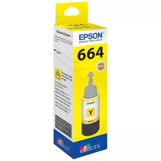 Cartouche EPSON T6644 (T6644) jaune - cartouche d'encre de marque EPSON