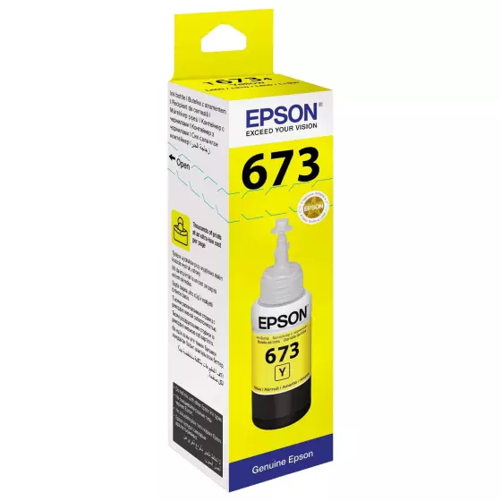 Cartouche EPSON T6734 (T6734) jaune - cartouche d'encre de marque EPSON