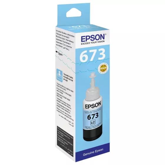Cartouche EPSON T6735 (T6735) photo cyan - cartouche d'encre de marque EPSON
