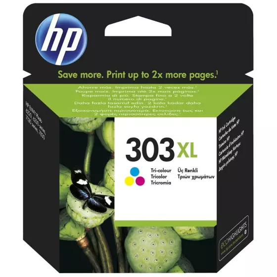 Cartouche HP 303XL / T6N03AE (T6N03AE) couleur - cartouche d'encre de marque HP