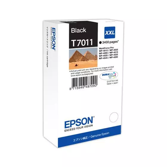 Cartouche EPSON T7011 (T7011) noir - cartouche d'encre de marque EPSON