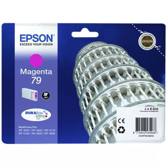 Cartouche EPSON T7913 (C13T79134010) magenta - cartouche d'encre de marque EPSON